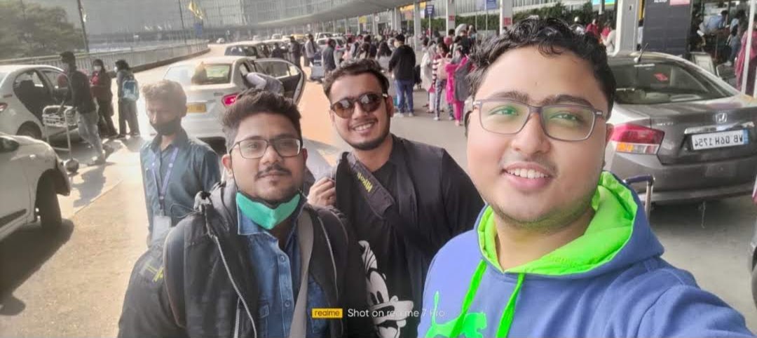 Figure 1: Excited faces at the CCU airport