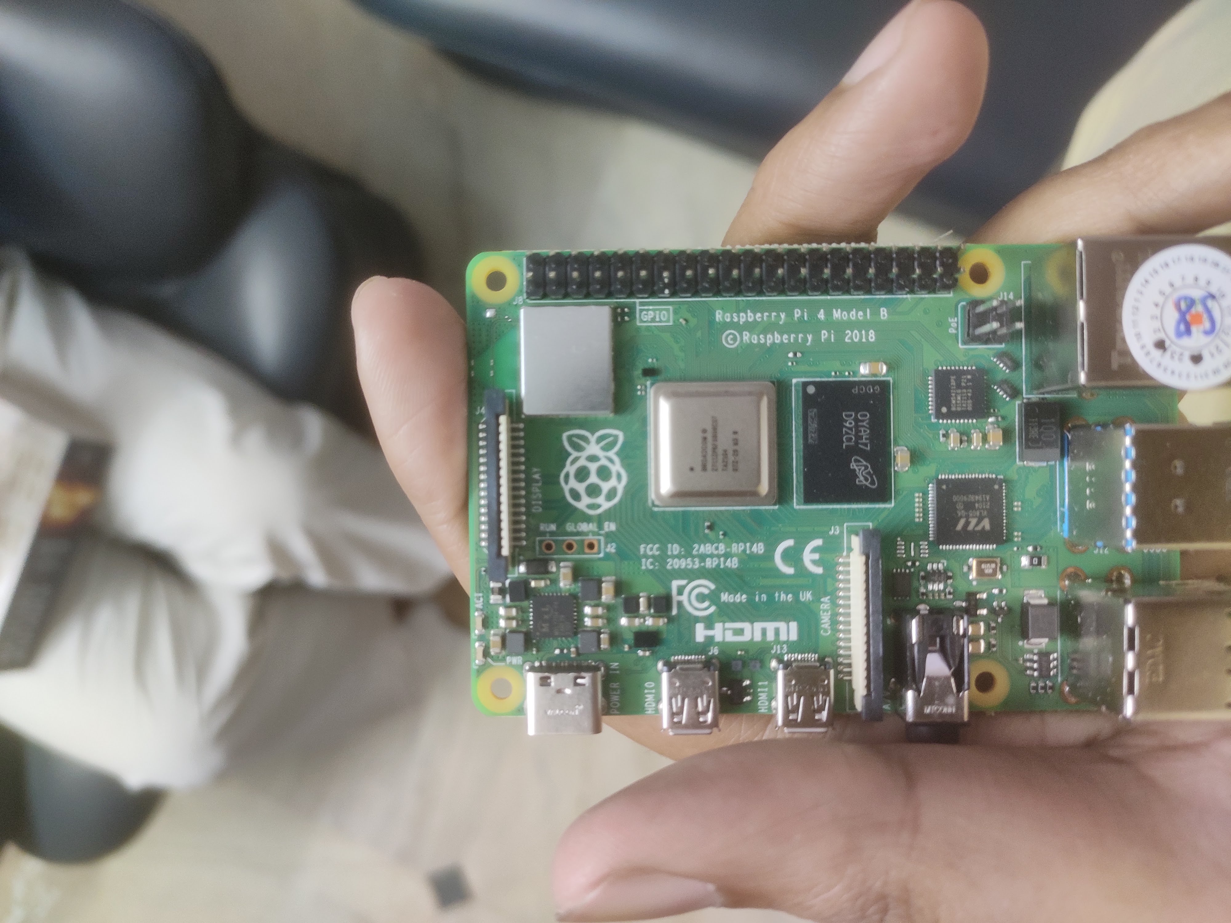 Figure 1: Freshly plucked Raspberry Pi