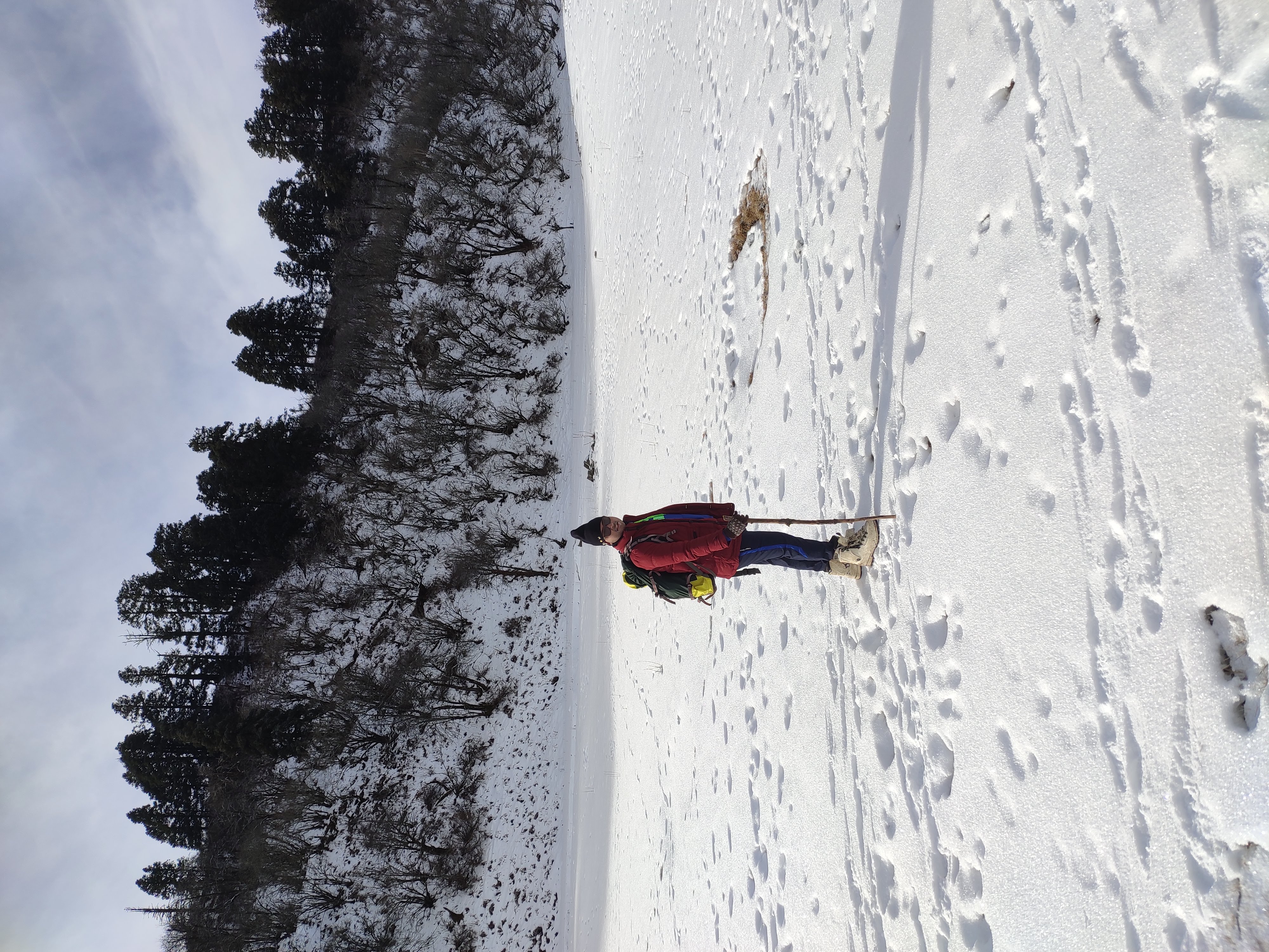 Figure 16: Snow is all you see