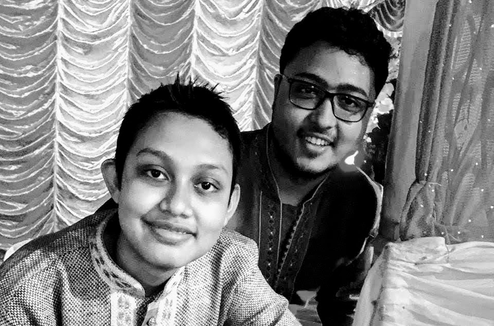 Figure 1: My brother (on the left) and me